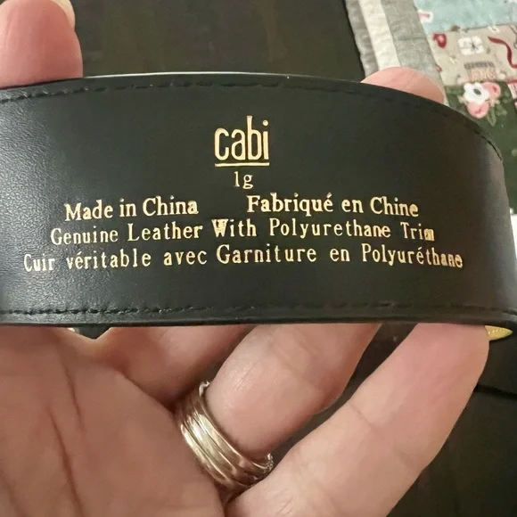 ✨ CAbi Ornament Belt – Size Large ✨ New with Tags, Never Worn - Picture 5 of 5